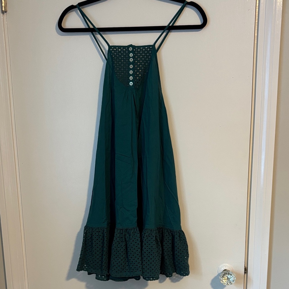 Free People Teal Dress